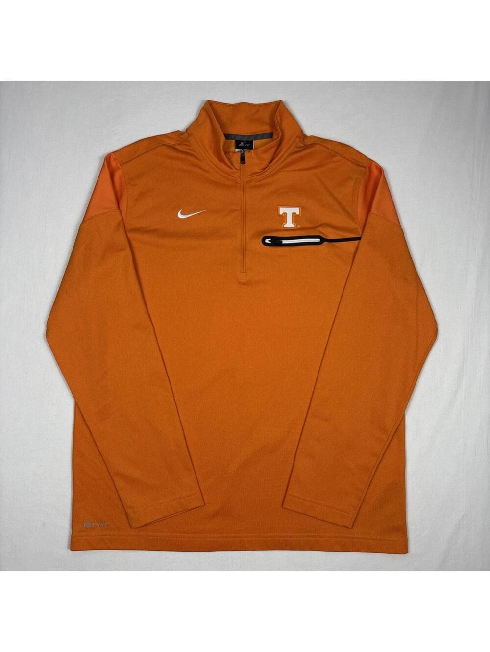 Nike Dri-FIT University of Tennessee Orange Quarter-Zip Pullover